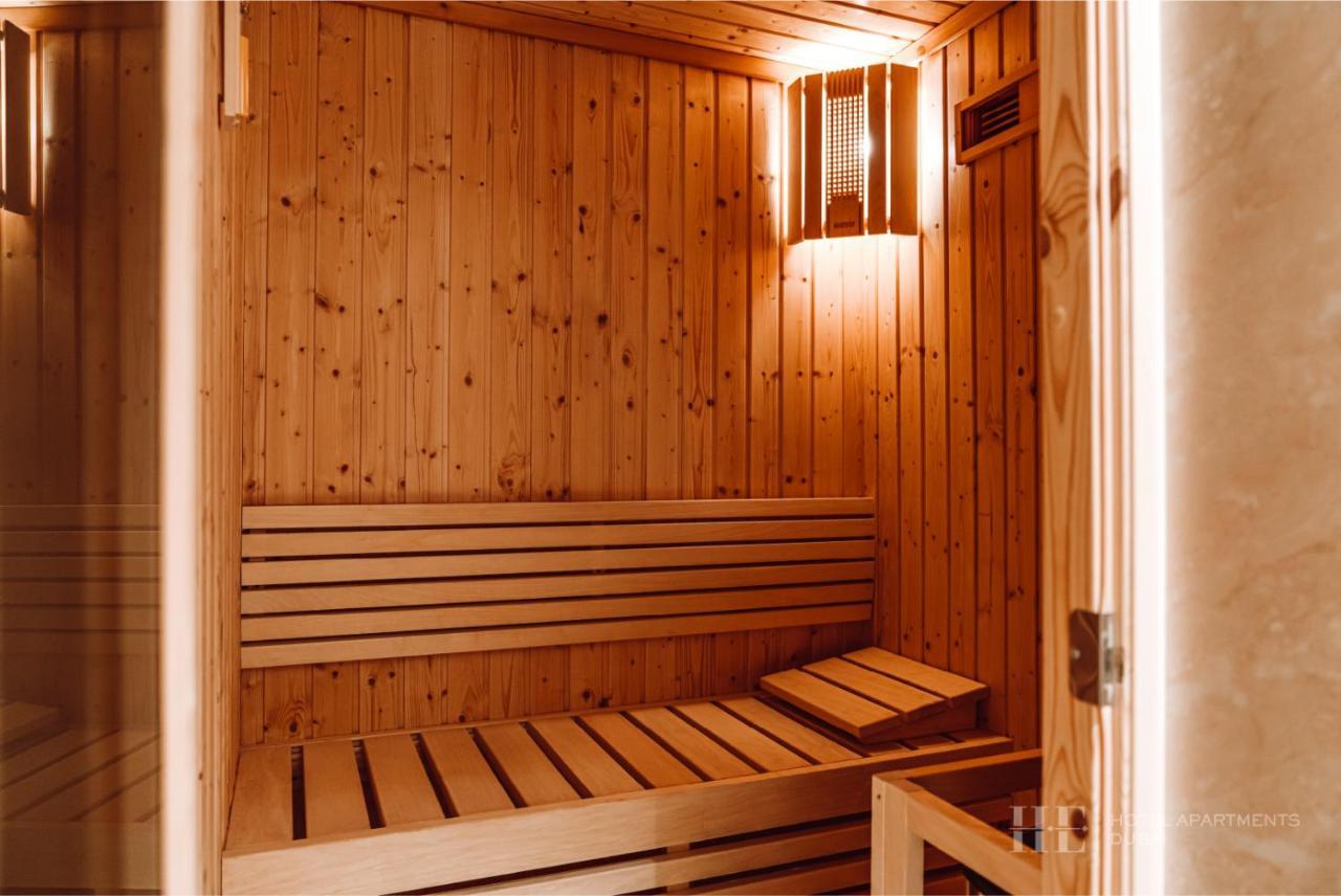 He Hotel Apartments Дубай Экстерьер фото A Finnish sauna
